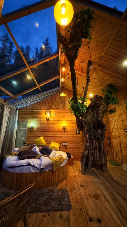 Cloudwalk Treehouse Villa Jibhi Exterior photo